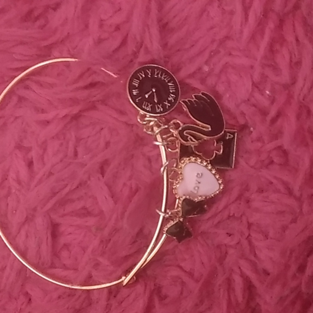 Pearl's charm  bracelet